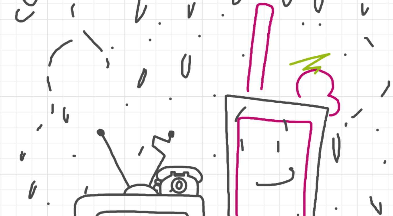 A panel from I've Been Everywhere, Man, episode nine of the Board Boards object show by Furretwalk/WalkingFurret.